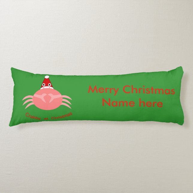 Julkrabb - kropp Pillow Kroppskudde (Framsidan)