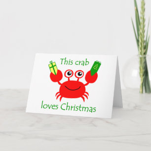 Julkrabba Helgkort
