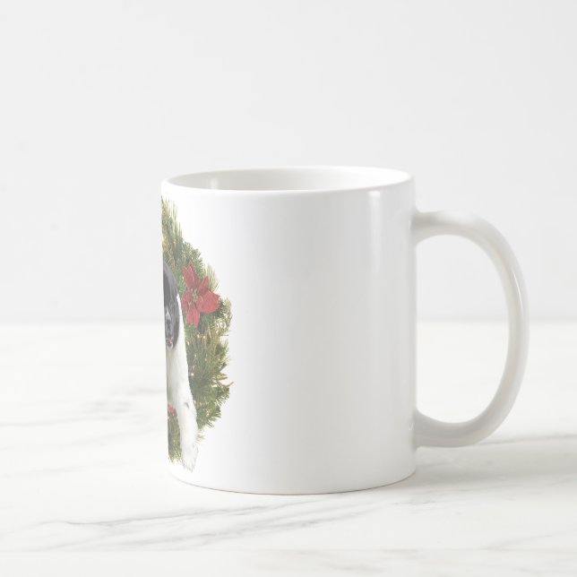 Julkran Newf Landseer Kaffemugg (Höger)