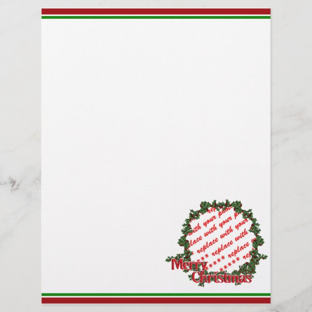 Julkrans Cirkulär Fotram (Framsida)