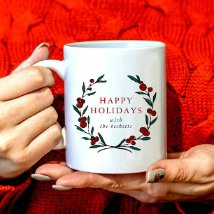 Julkrans Familjejul Kaffemugg