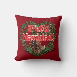 Julkrans (Feliz Navidad) Kudde