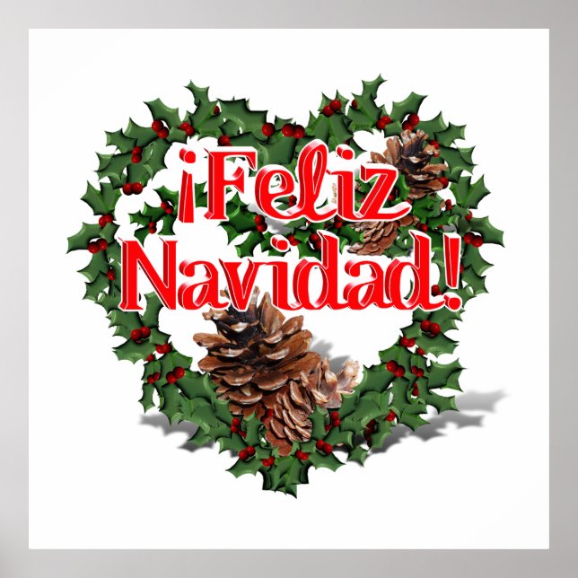 Julkrans (Feliz Navidad) Poster (Framsidan)