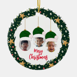 Julkrans Foto Ornament
