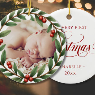 Julkrans Foto Ornament