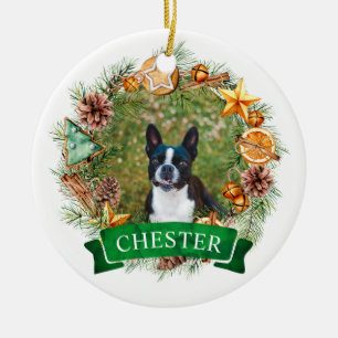 Julkrans Hund Ornament