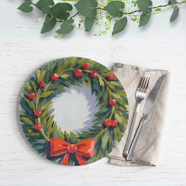 Julkrans Julfest Målad