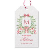 Julkrans med band | Monogram