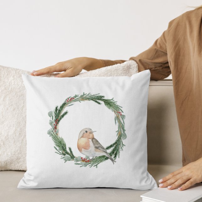 Julkrans med fågel kudde (Skapare uppladdad)