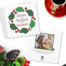 Julkrans med jullyor Jesus är orsaken till säsonge