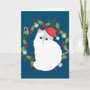 Julkrans Ragdoll Katt Kort