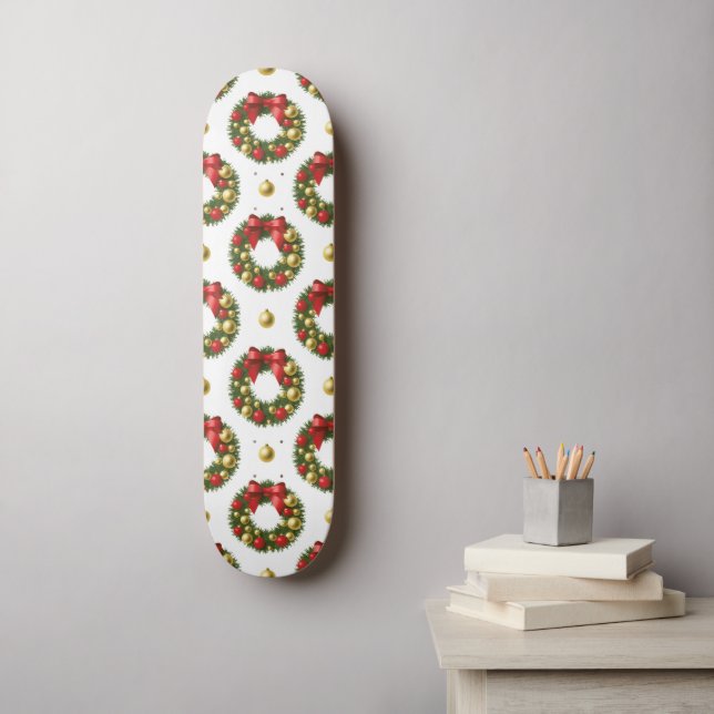 Julkransar Mini Skateboard Bräda 18,5 Cm (Väggkonst)