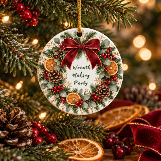Julkransmakningspartaj Ornament
