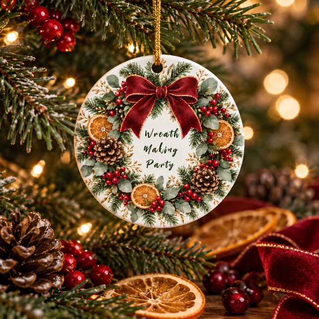 Julkransmakningspartaj Ornament (Skapare uppladdad)