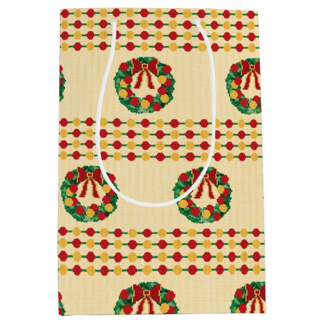 Julkransstickad (Framsidan)