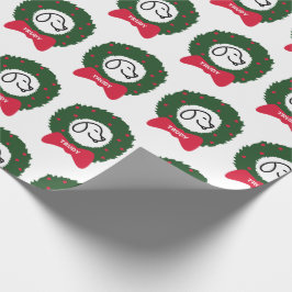 Julkranvalp namn från hunden presentpapper