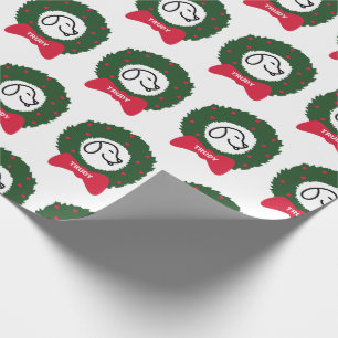 Julkranvalp namn från hunden presentpapper