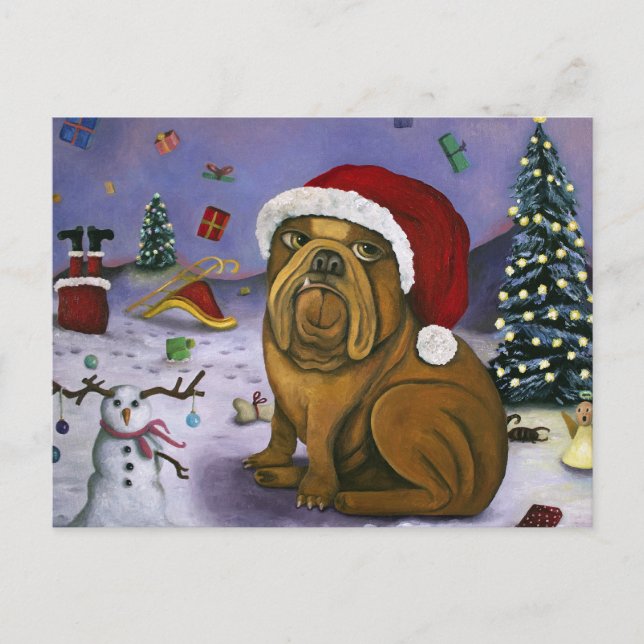 Julkrasch Helg Vykort (Framsida)