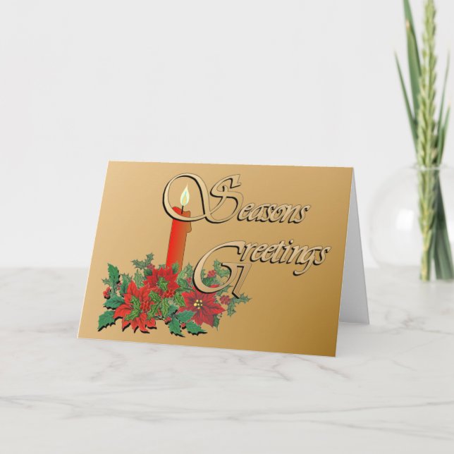 Julkravskort Helgkort (Framsida)