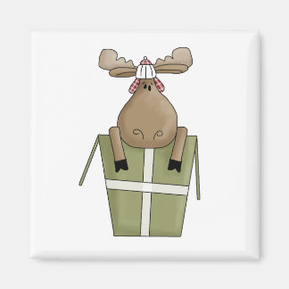 Julkritiker ・ Moose & Gift Box Magnet