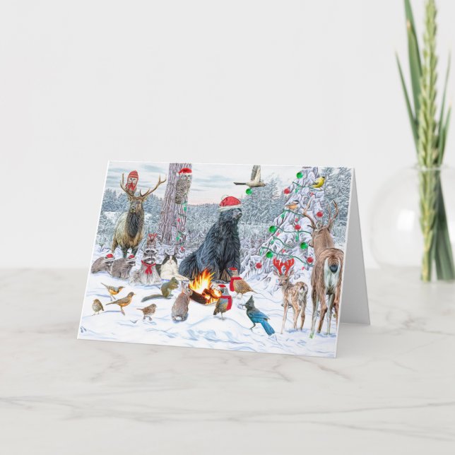 Julkritiker Party Helgkort (Framsida)