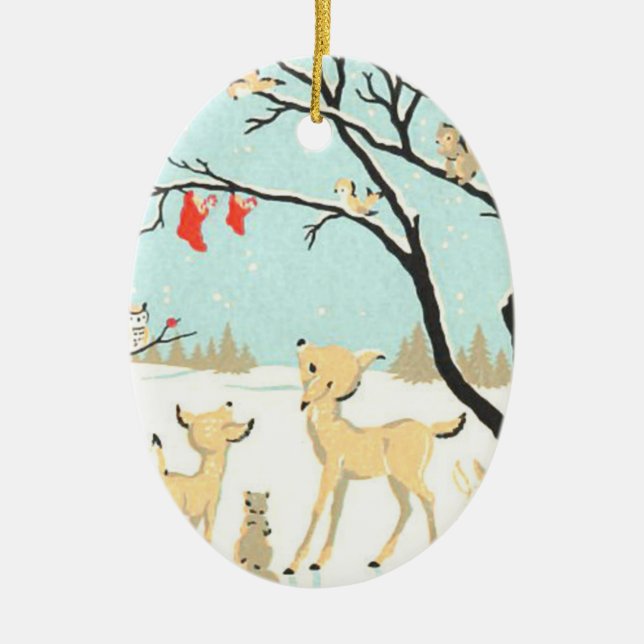 Julkritiker Träd Ornament (Framsidan)