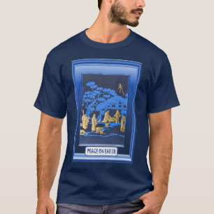 Julkrubba blått tee