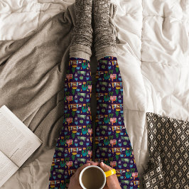 Julkrubba Handritad jul Leggings