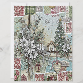 Julkrubba hantverkspapper