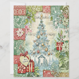 Julkrubba hantverkspapper