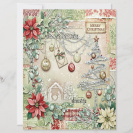 Julkrubba hantverkspapper