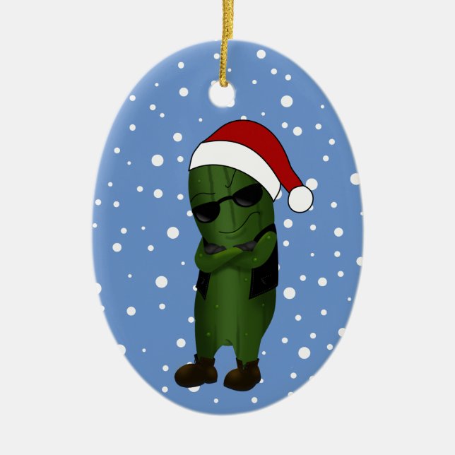 Julkrubba Julgransprydnad Keramik (Framsidan)