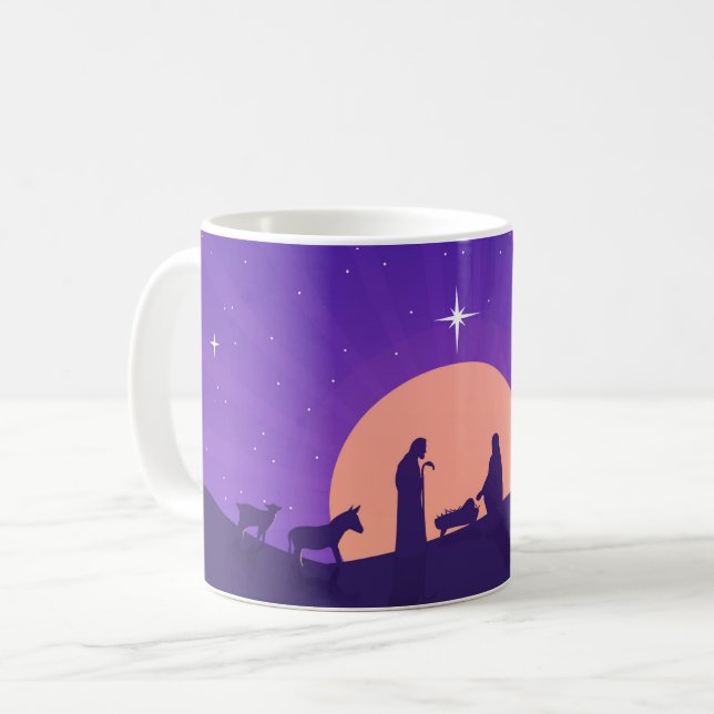 Julkrubba Mugg  (Framsida vänster)