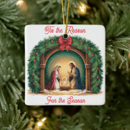 Julkrubba Ornament
