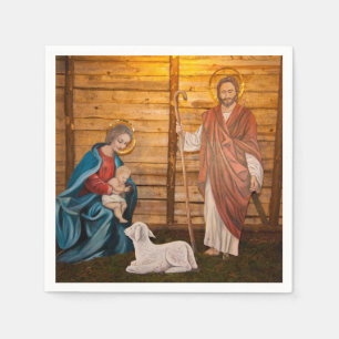 Julkrubba Pappersservett