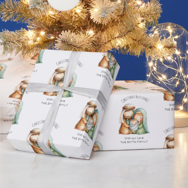 Julkrubba Presentpapper Julpapper (Helgdagar)