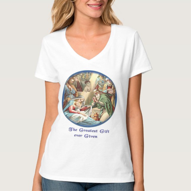 Julkrubba T-Shirt (Framsida)