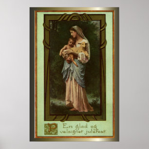Julkrubbagåvor för jul poster