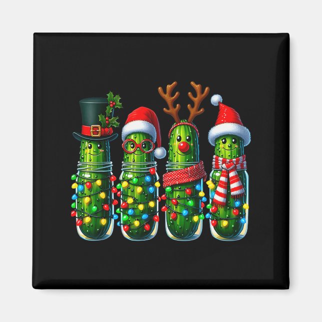 Julkrukor Julgröt Krukor Tomte Ful Humor Magnet (Framsidan)