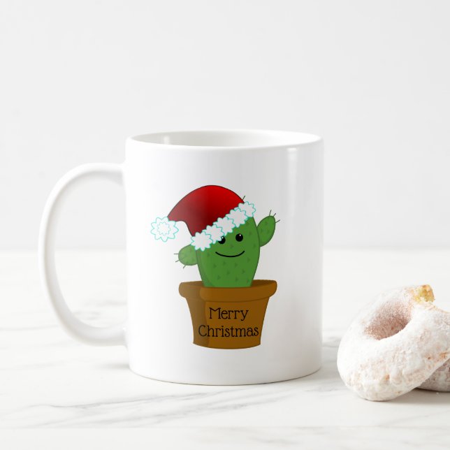 Julkrukta i tomteluva kaffemugg (Med munk)