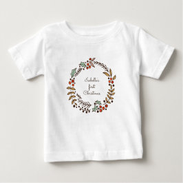 Julkrutdurk Min första jul T Shirt
