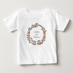 Julkrutdurk Min första jul T Shirt