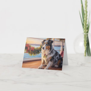 Julkryssning i australian shepherd: Pawsome Kort