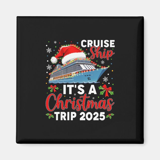 Julkryssningsäventyr 2025  magnet (Framsidan)