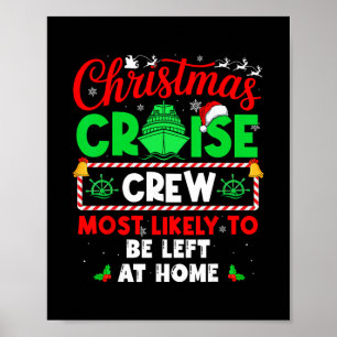 Julkryssningsbesättning som troligen kommer att lä poster