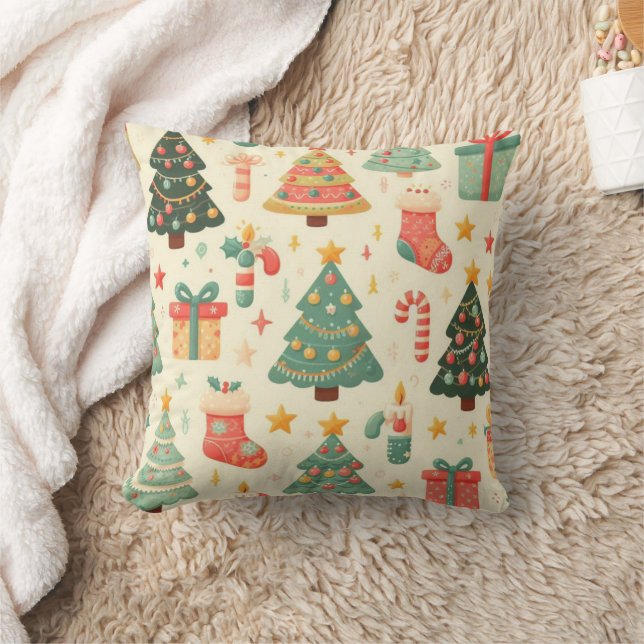 julkudde kudde (Filt)