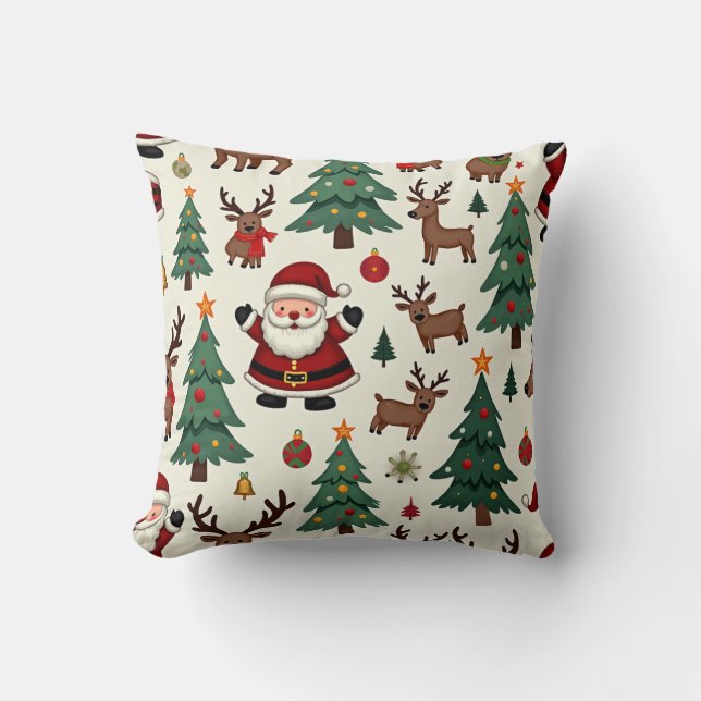 julkudde kudde (Framsida)
