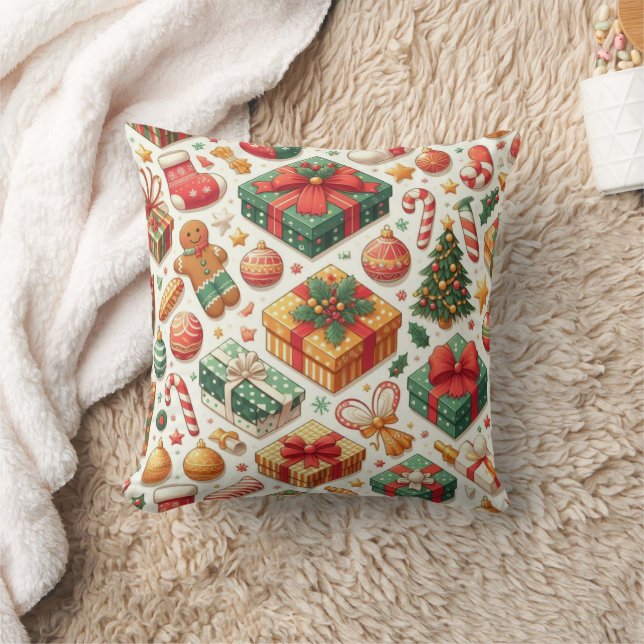 julkudde kudde (Filt)