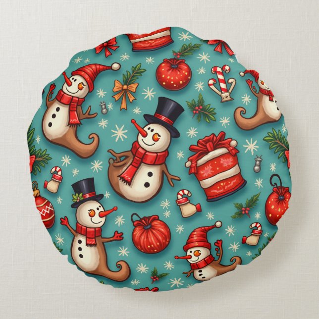 Julkudde Rund Kudde (Baksidan)