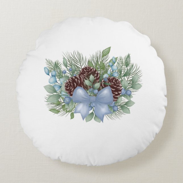 Julkuddedesign Rund Kudde (Framsidan)